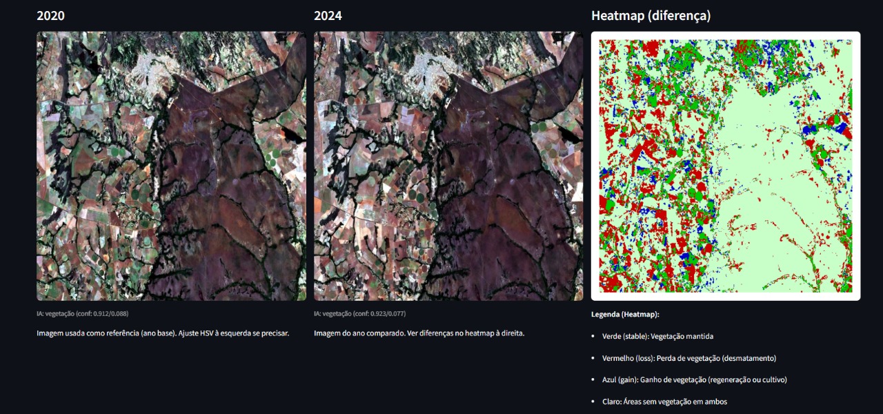 Print do projeto Ecovision Cerrado